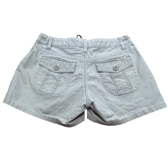 Unionbay Womens Casual Cotton Shorts Size 3 Light Gray - Picture 2 of 8
